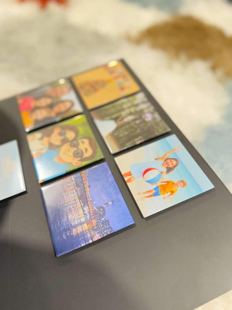 Custom Acrylic Magnets Square 2.5" x 2.5"