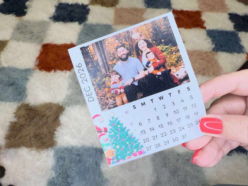 Custom Magnet Calendar: separate 12 months