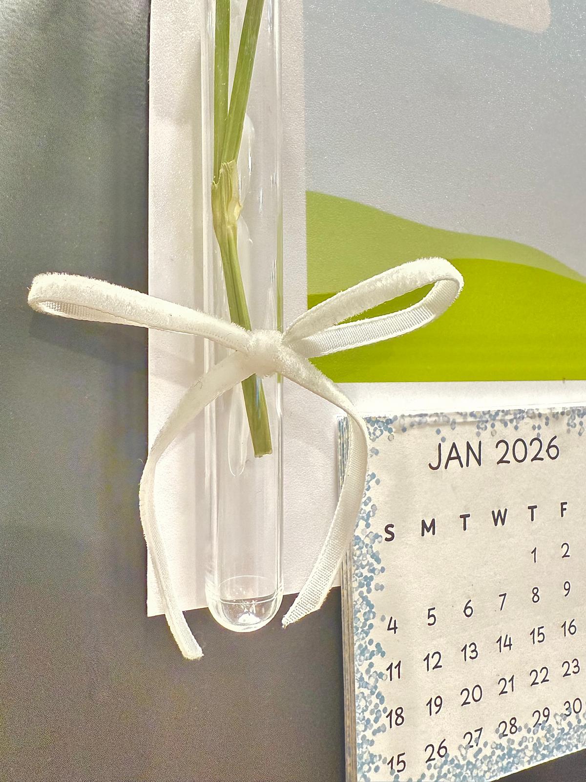 Custom Magnet Calendar: single sheet with tear off months