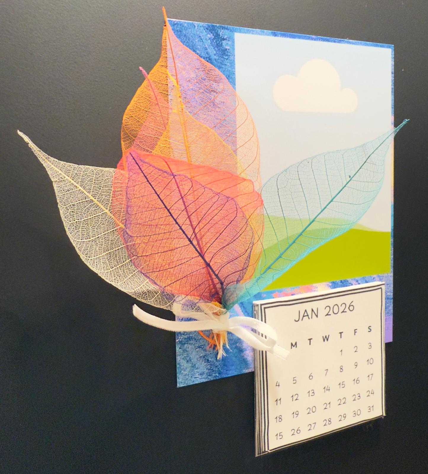 Custom Magnet Calendar: single sheet with tear off months